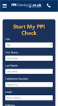 Mobile Screenshot of ppiclaimback.co.uk